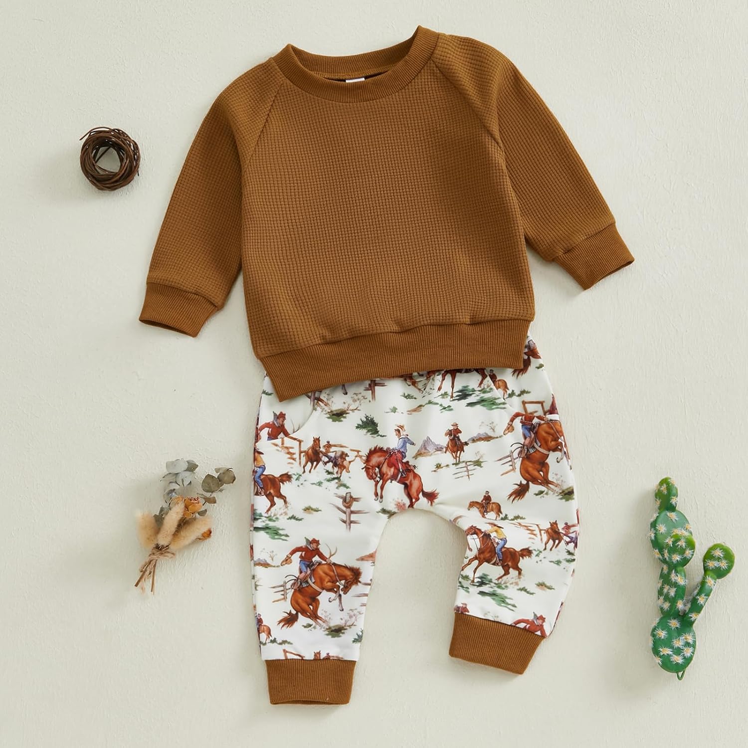 Muasaaluxi Baby Fall Outfit