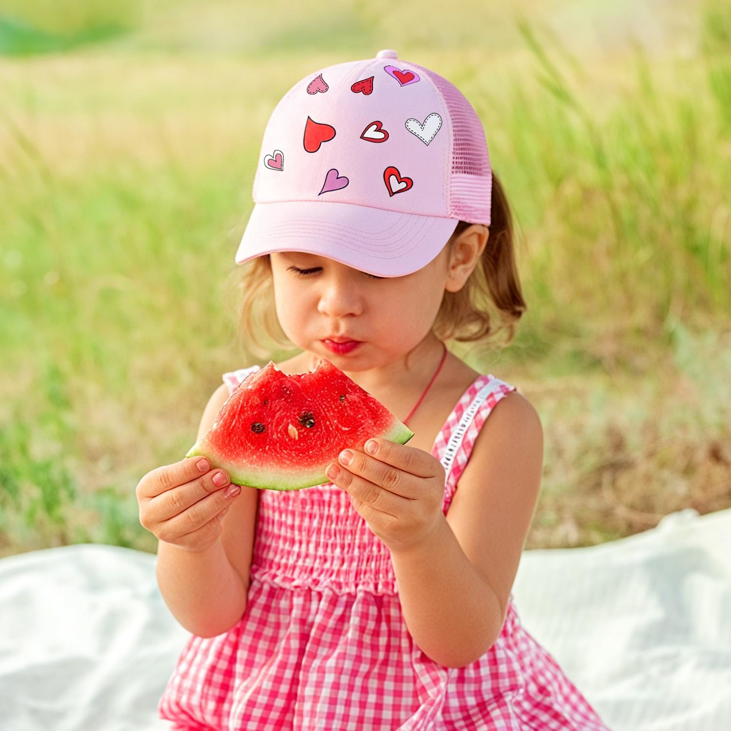 HongTeiya Toddler Baseball Cap for Kids Ages 2-5T