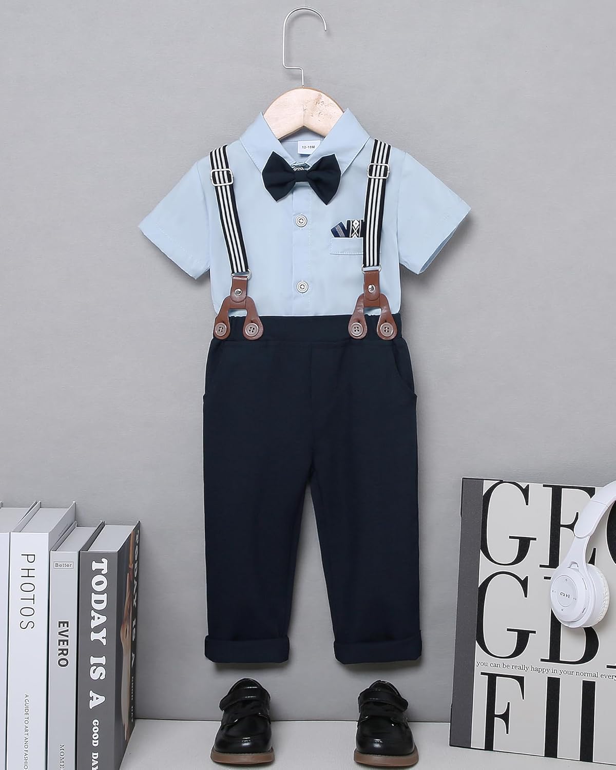 Sanmio Toddler Baby Boy Clothes Suit Gentleman Wedding Outfits