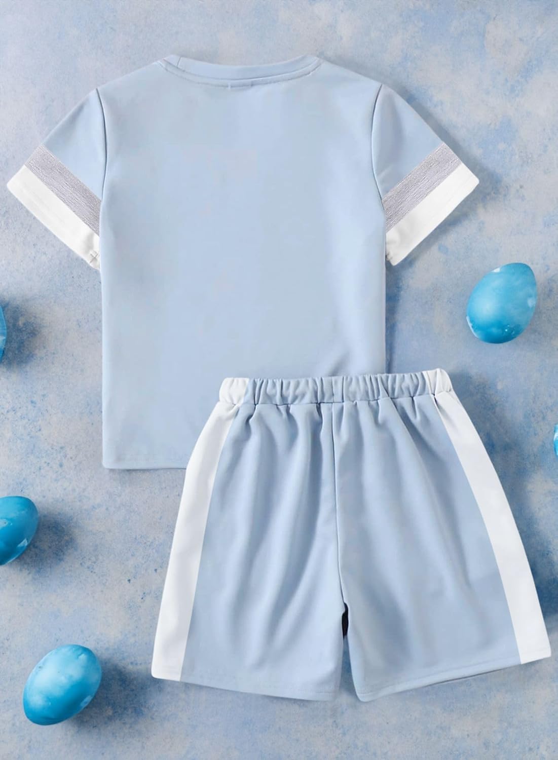 Easter Outfit Toddler Senior Boys - Contrast Side Sleeves