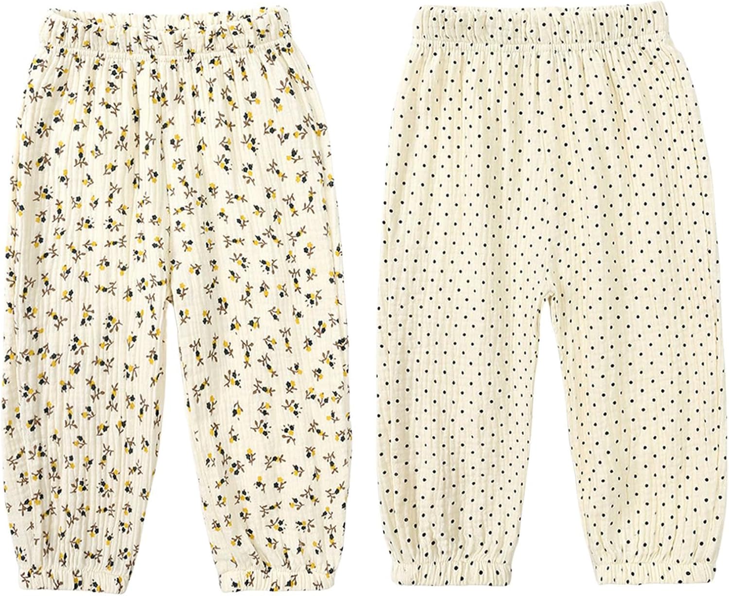 EISHOW Toddler Boy Girl Summer Elastic Harem Pants