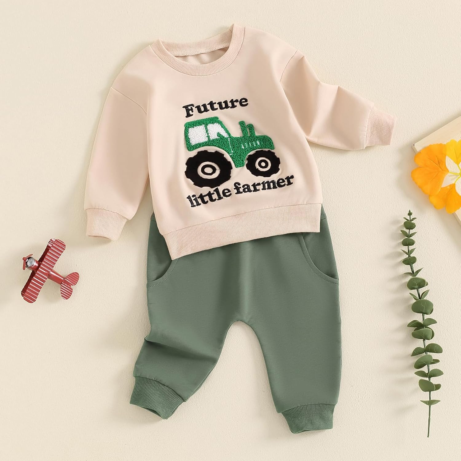Cute Toddler Boys Winter Set - Soft and Cozy for Fall Winter Birthdays