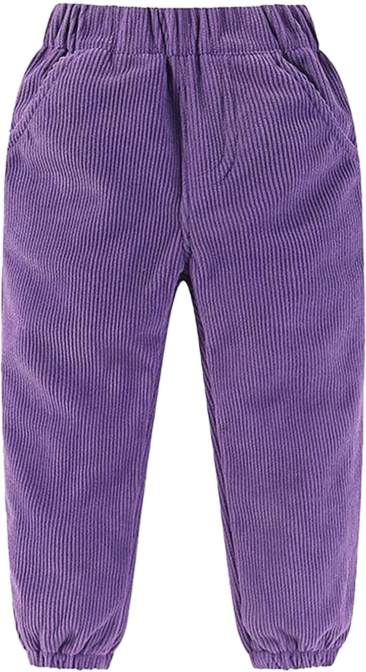 Soft Cotton Linen Trousers for Kids Unisex Oversized Trendy lounging