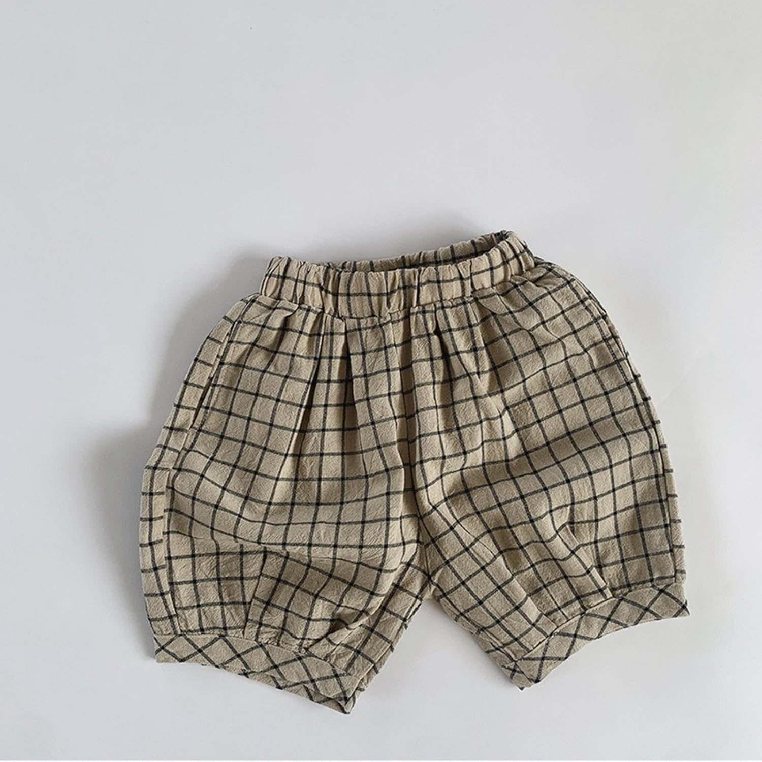 Comfortable Stripe Checkers Cotton Pants for Kids Boys Girls - AllDay Long
