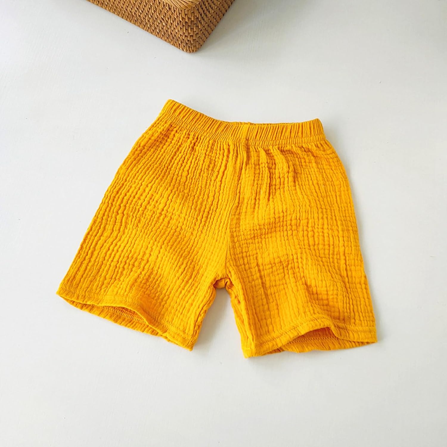 Toddler Cotton Harem Pants with Pockets and Elastic Waist