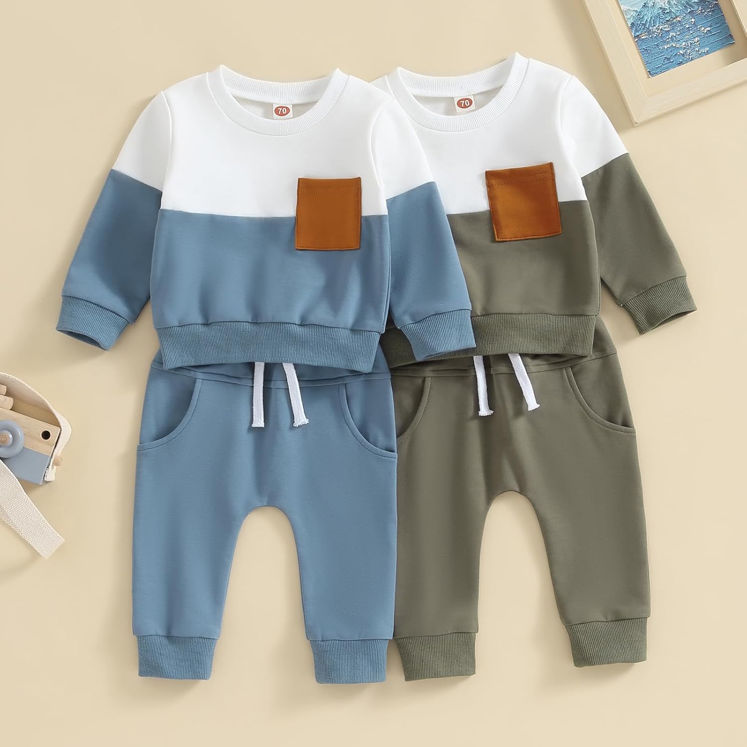 Perfect Organo Plaid Winter Outfit for Babies