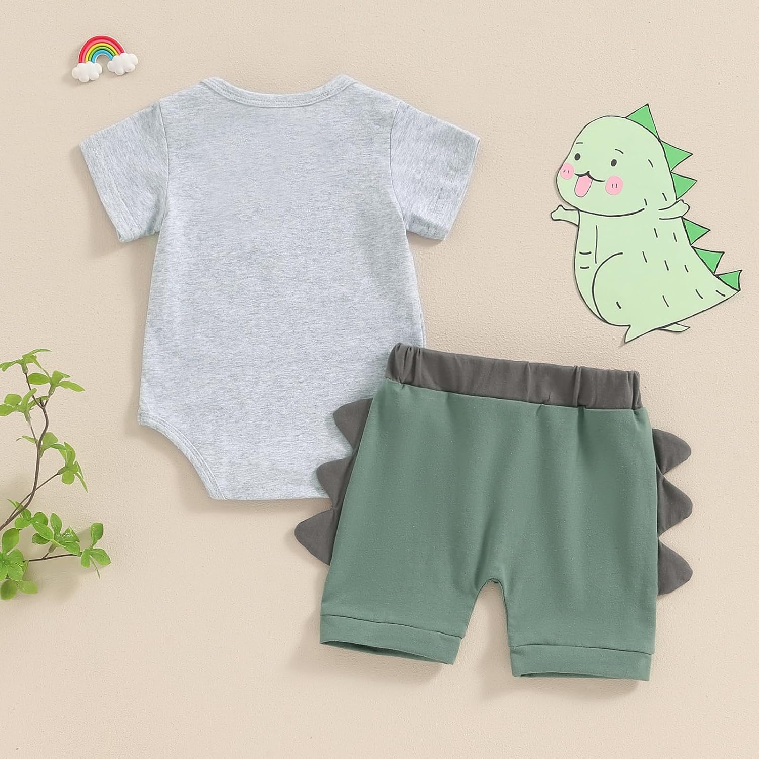 Dinosaur Coming Home Set 0-12M