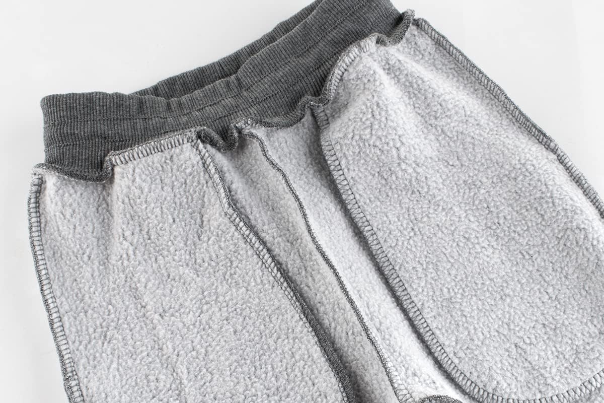Premium Toddler Boys Polar Fleece Jogger Pants for Winter