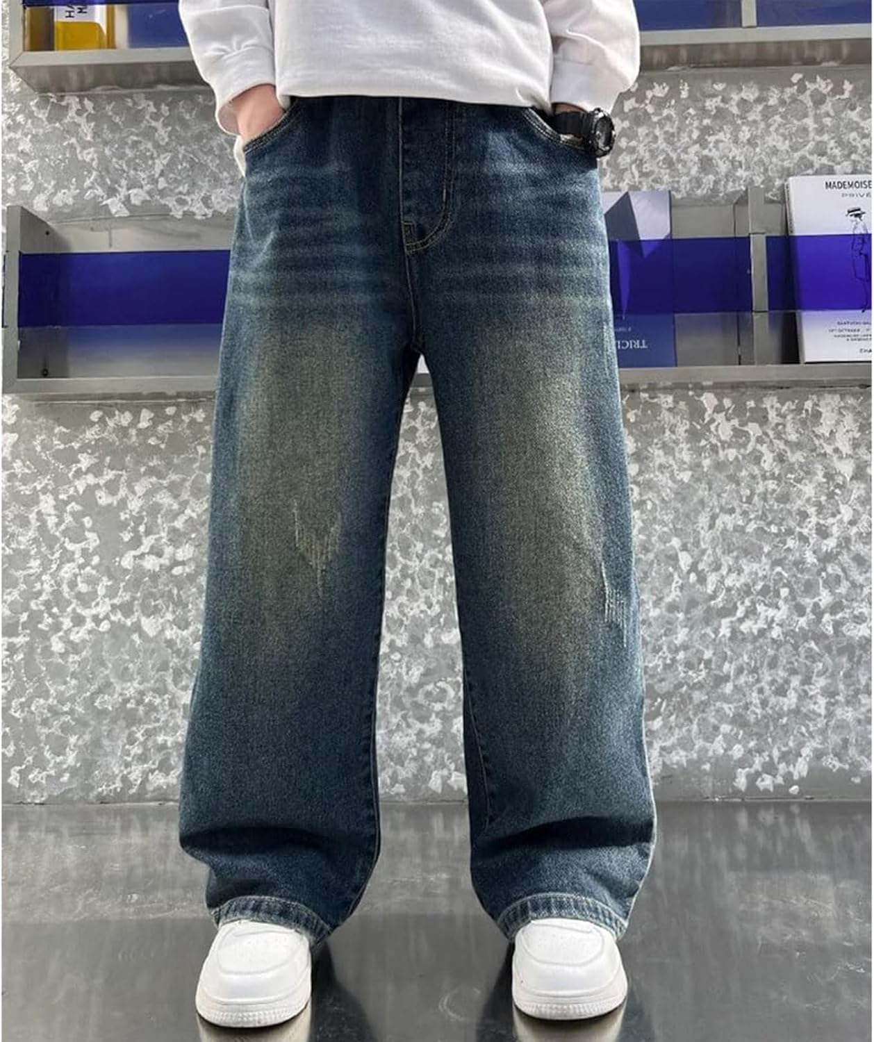 Hfolob - Jean Pants for Kids Boys