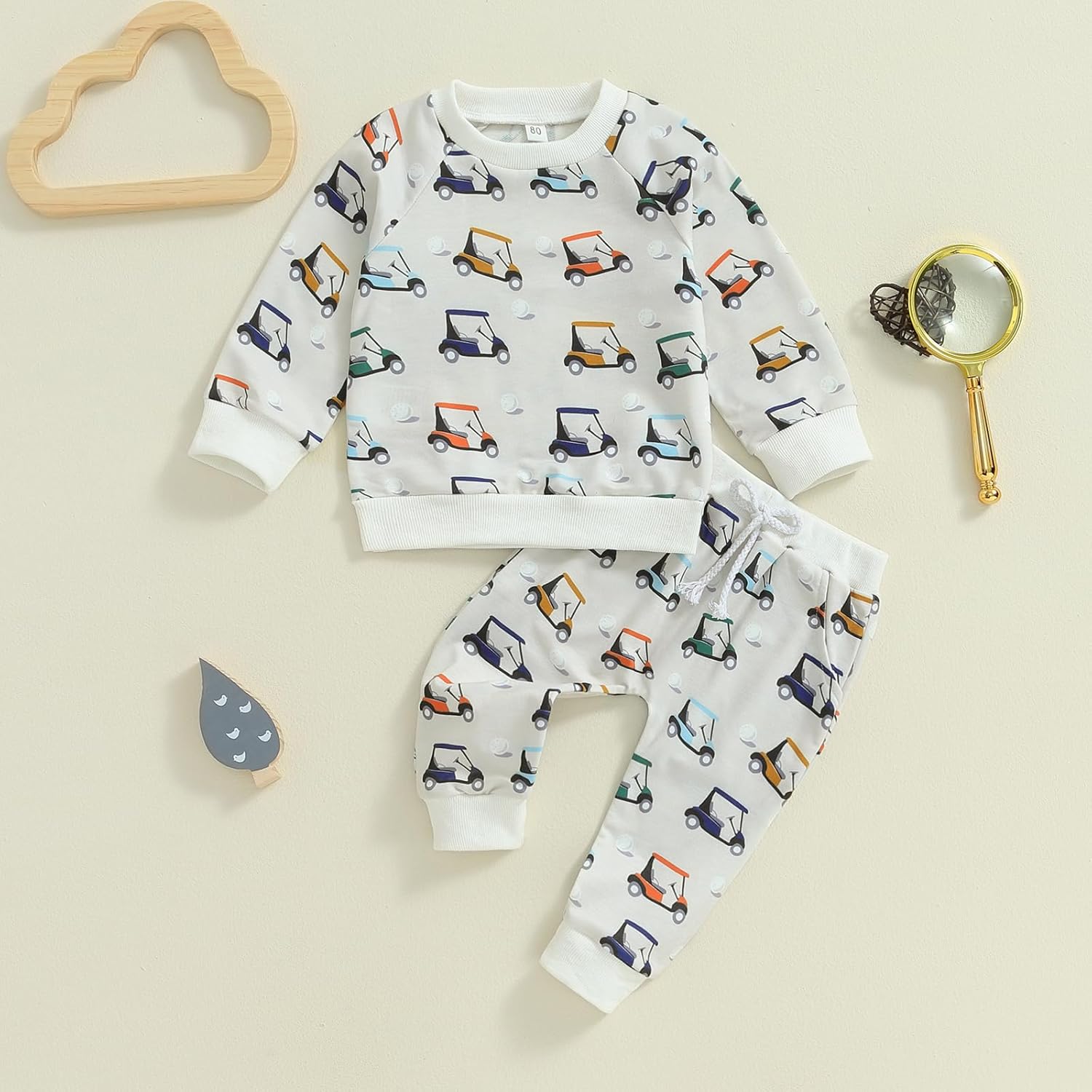 CHLOEFAIR TODDLER BOY GOLF OUTFIT