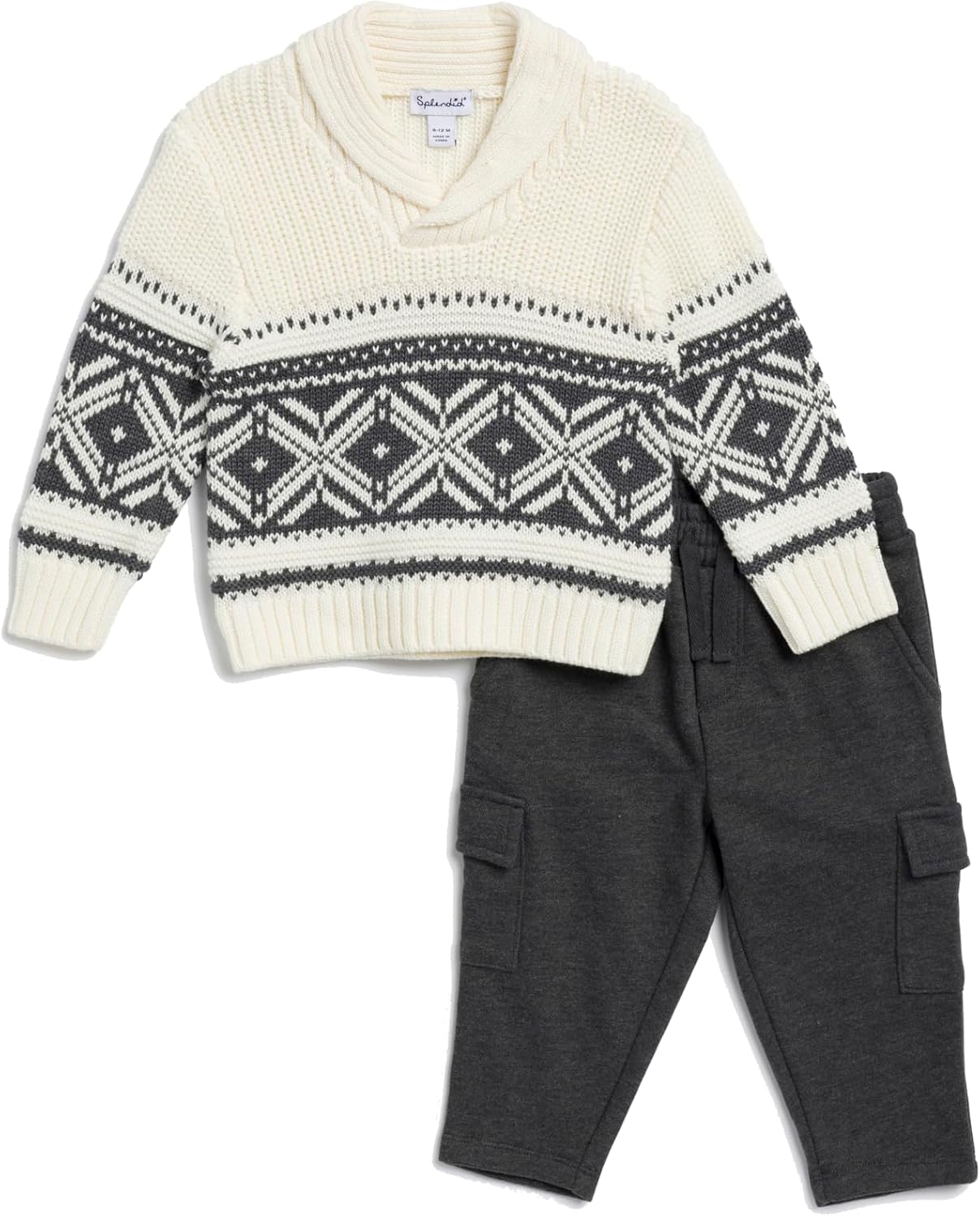 Splendid Baby Boys Farisle Sweater Set
