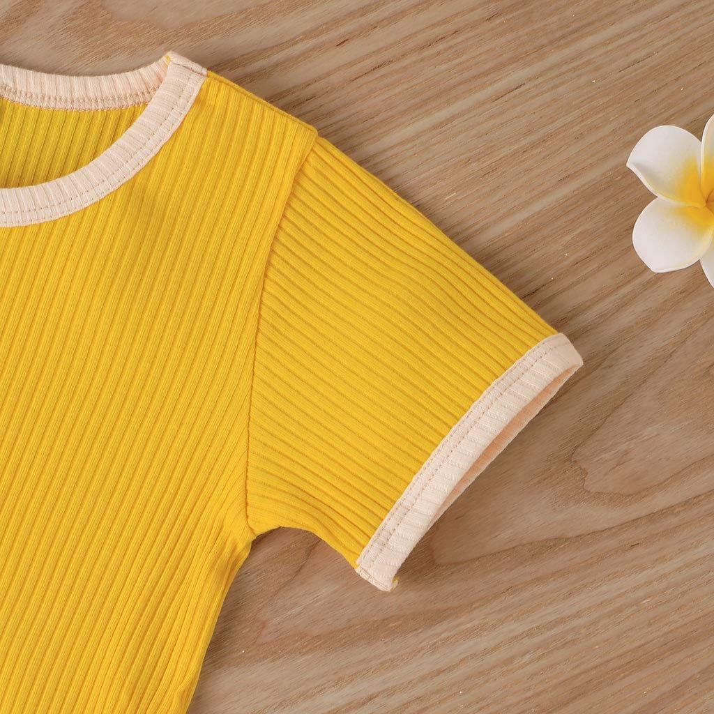 Sleek Adorable Toddler Summer Outfit Set for Boys Girls