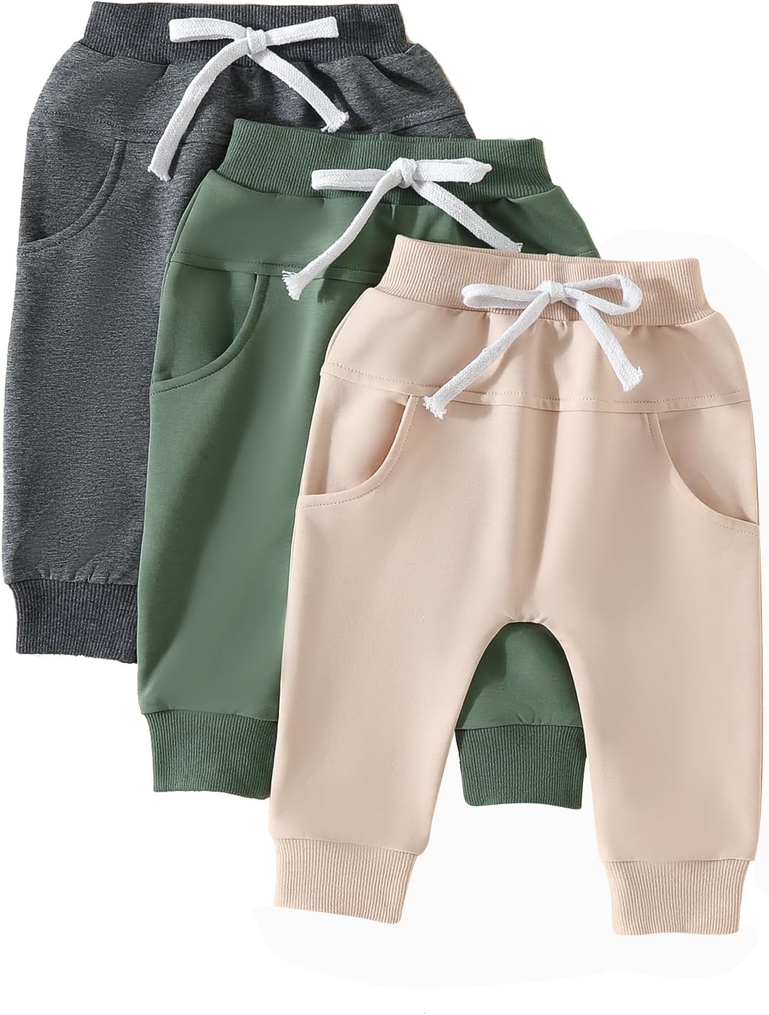 Perfect Fall Pants for Boys 3-Pack Soft Comfy and Functional