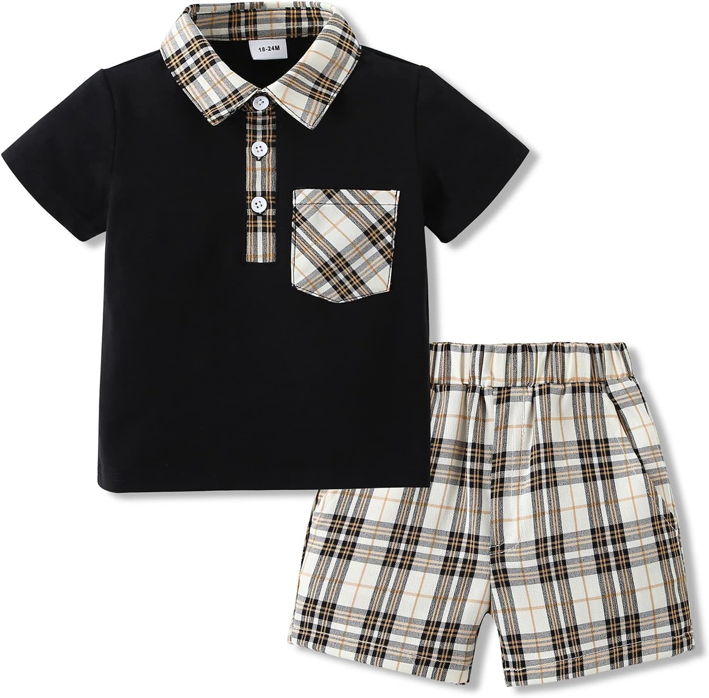 Stylish 2T-5T Baby Polo Set