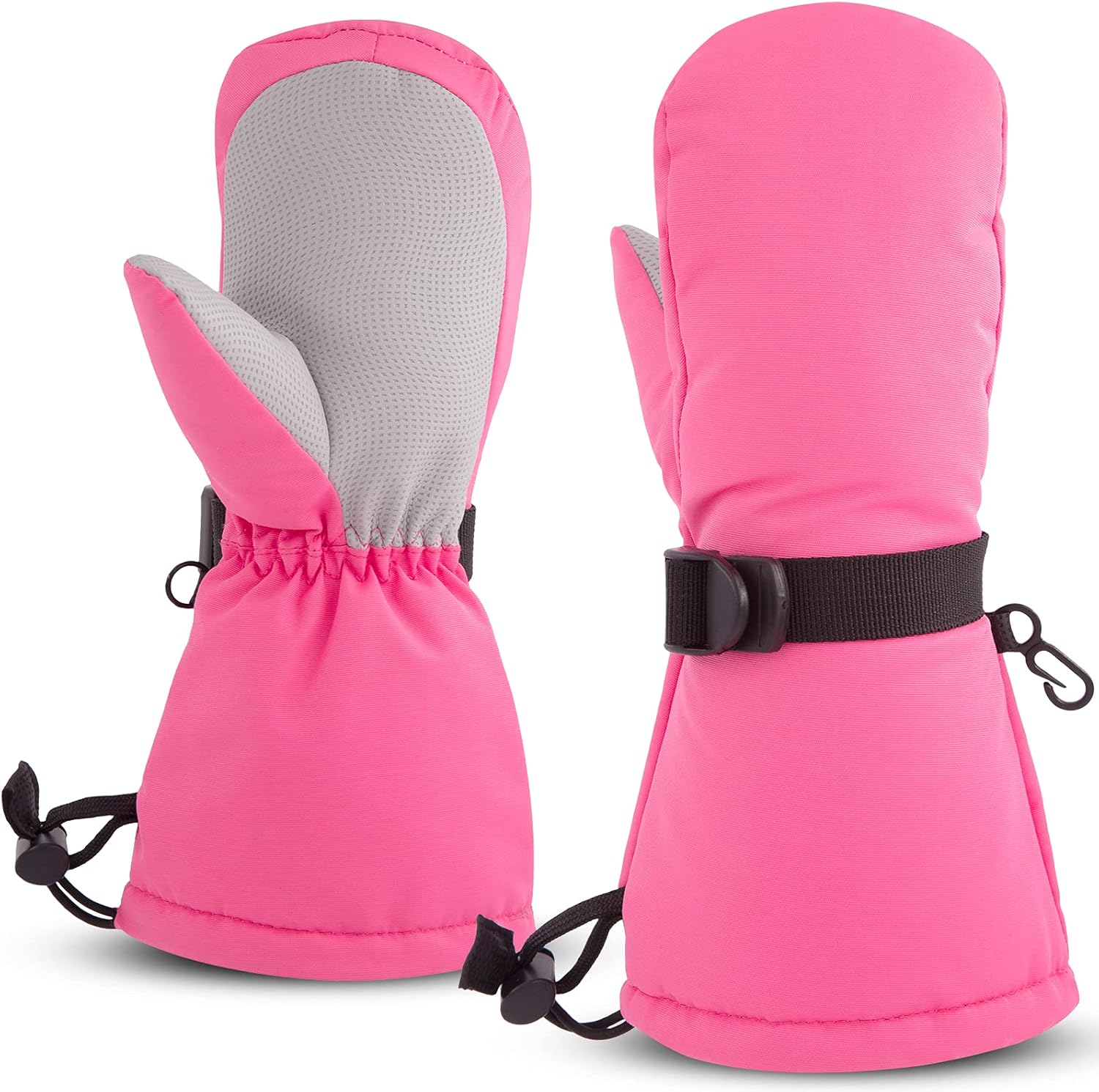 BAVST Waterproof Kids Gloves for Winter Sports Ages 1-5