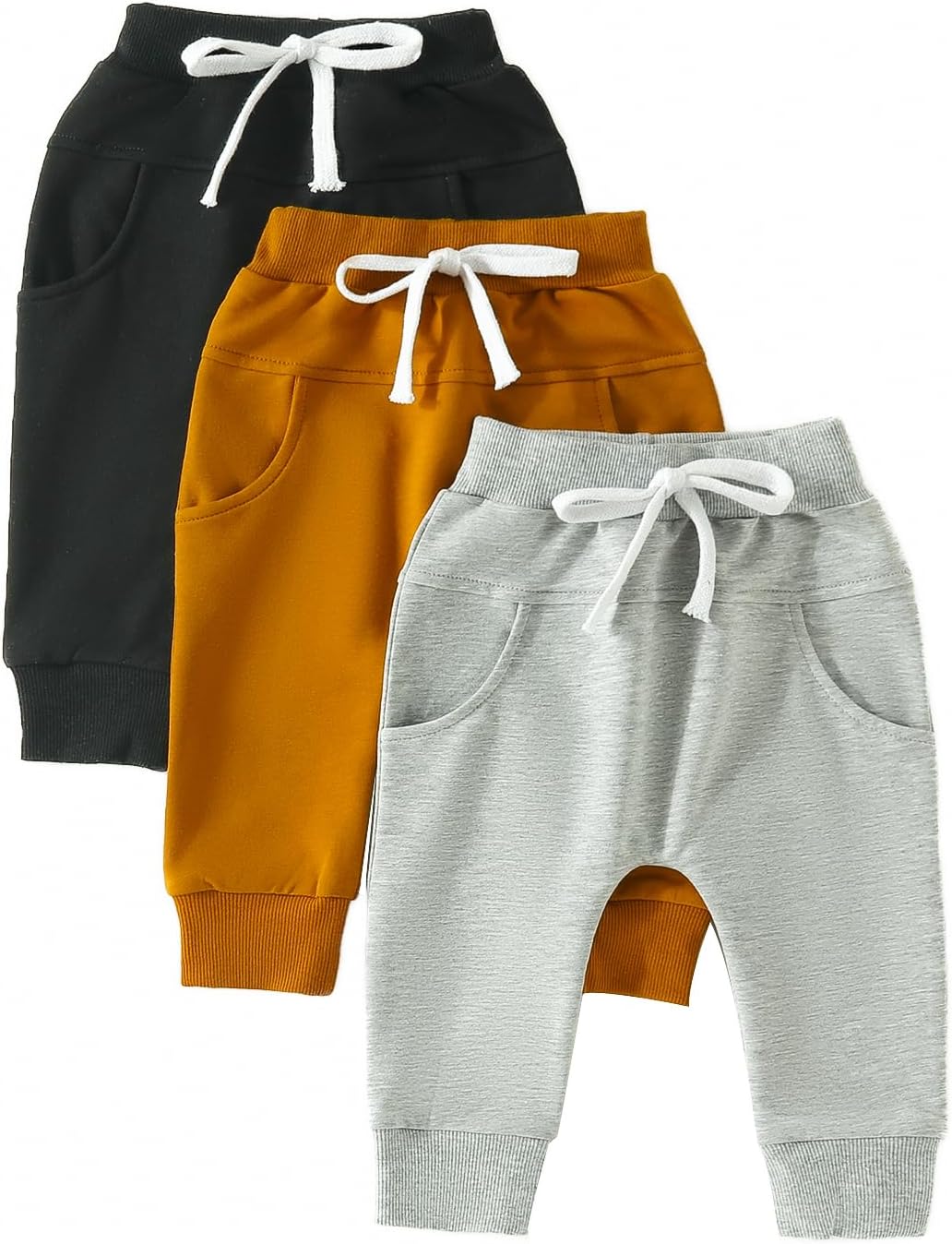 Santiki - Three-Piece Toddler Pants Set for Boys Winter Comfort Style