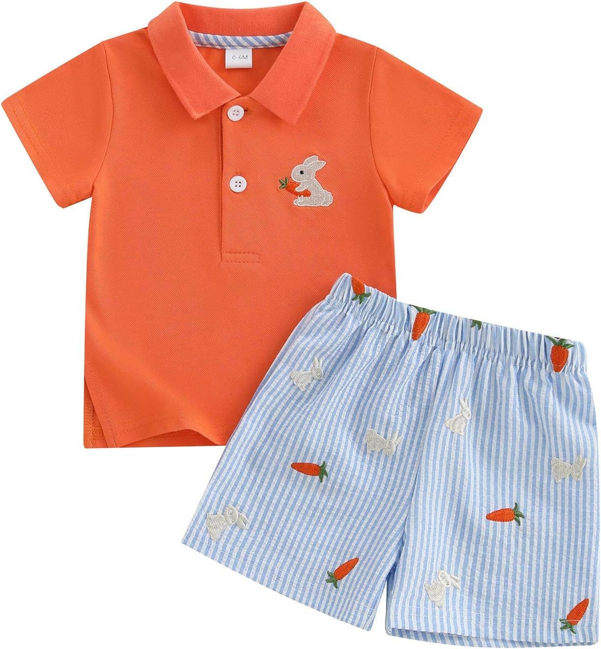SAYOO Toddler Boy Easter Outfit