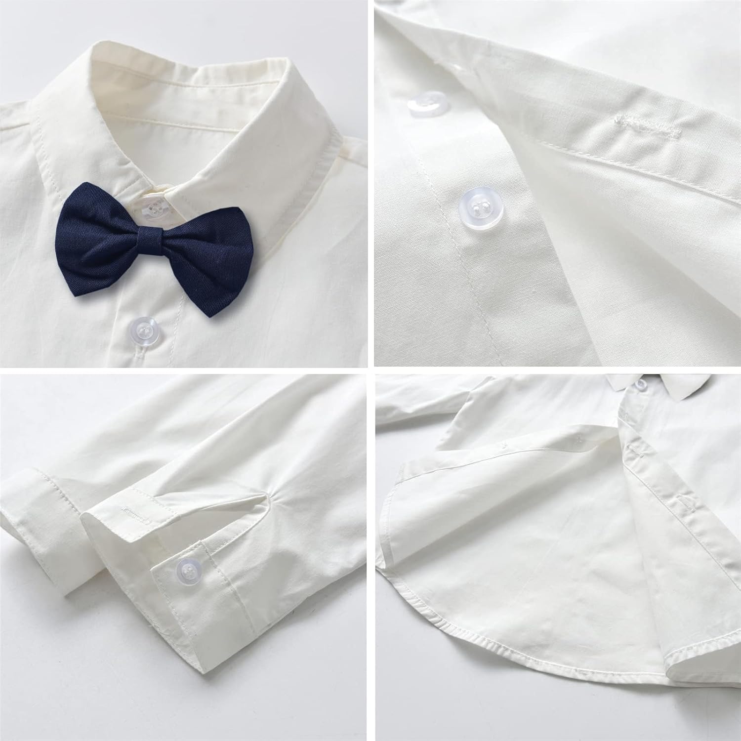 SANGTREE Boys clothing set with bow tie