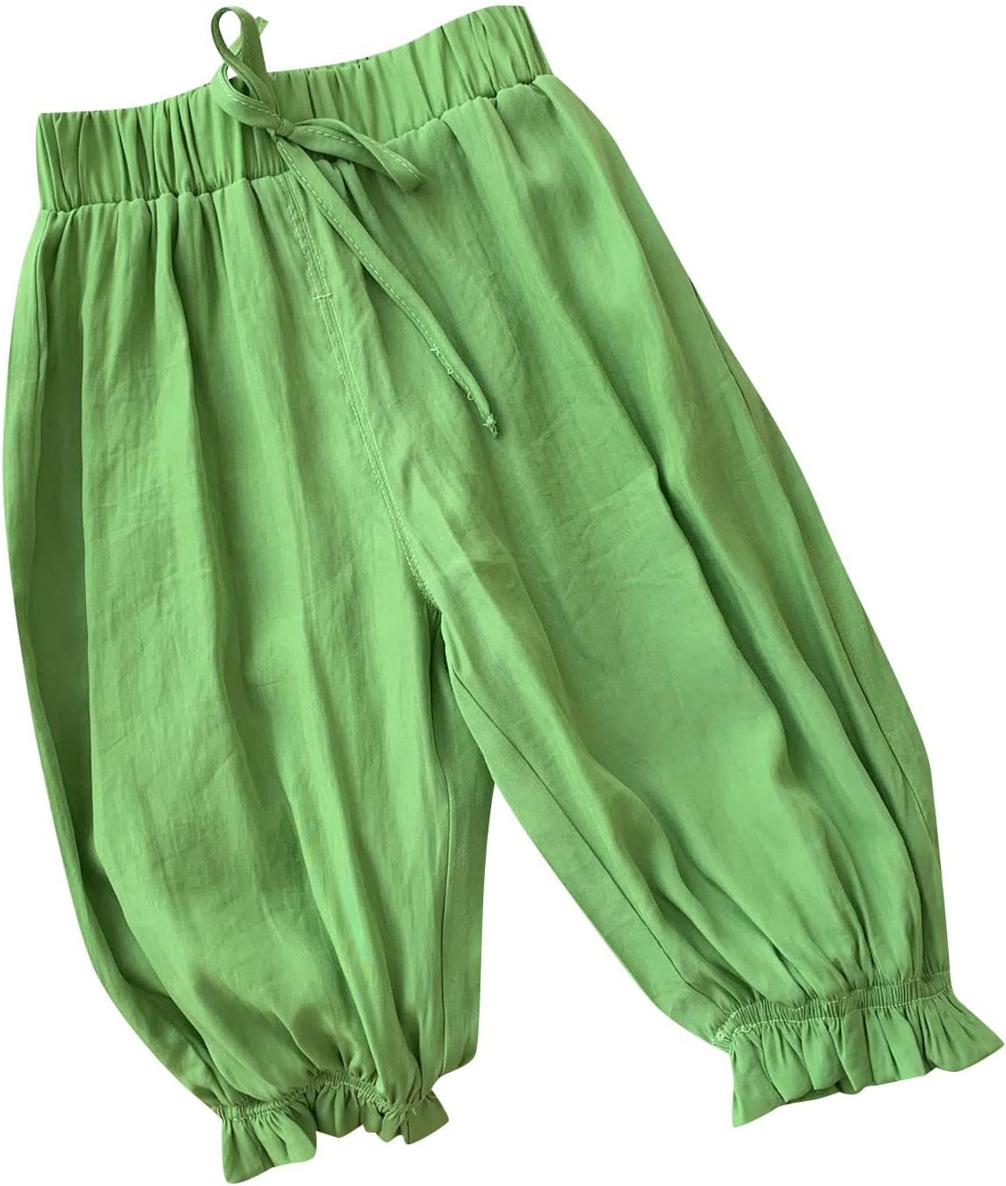 Toddler Cotton Linen Harem Bloomers Pants for Boys