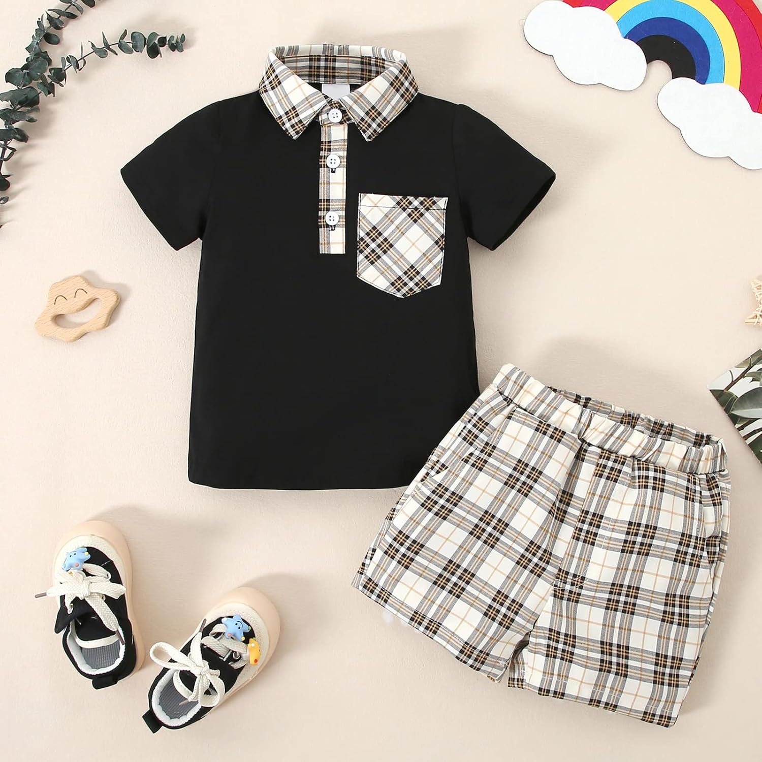Stylish 2T-5T Baby Polo Set