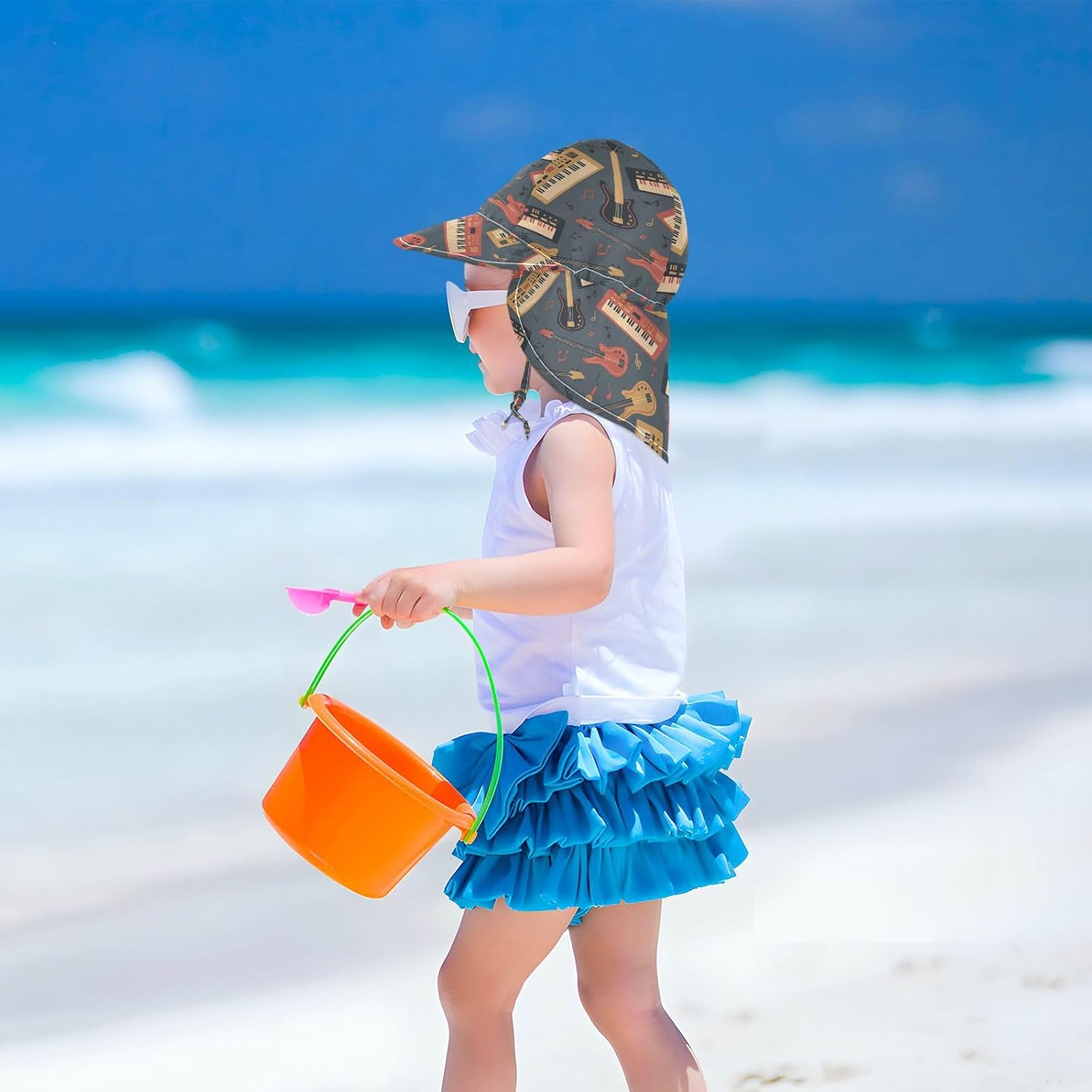 Pigsaly Baby Boys Bucket Hat for Kids in Sun