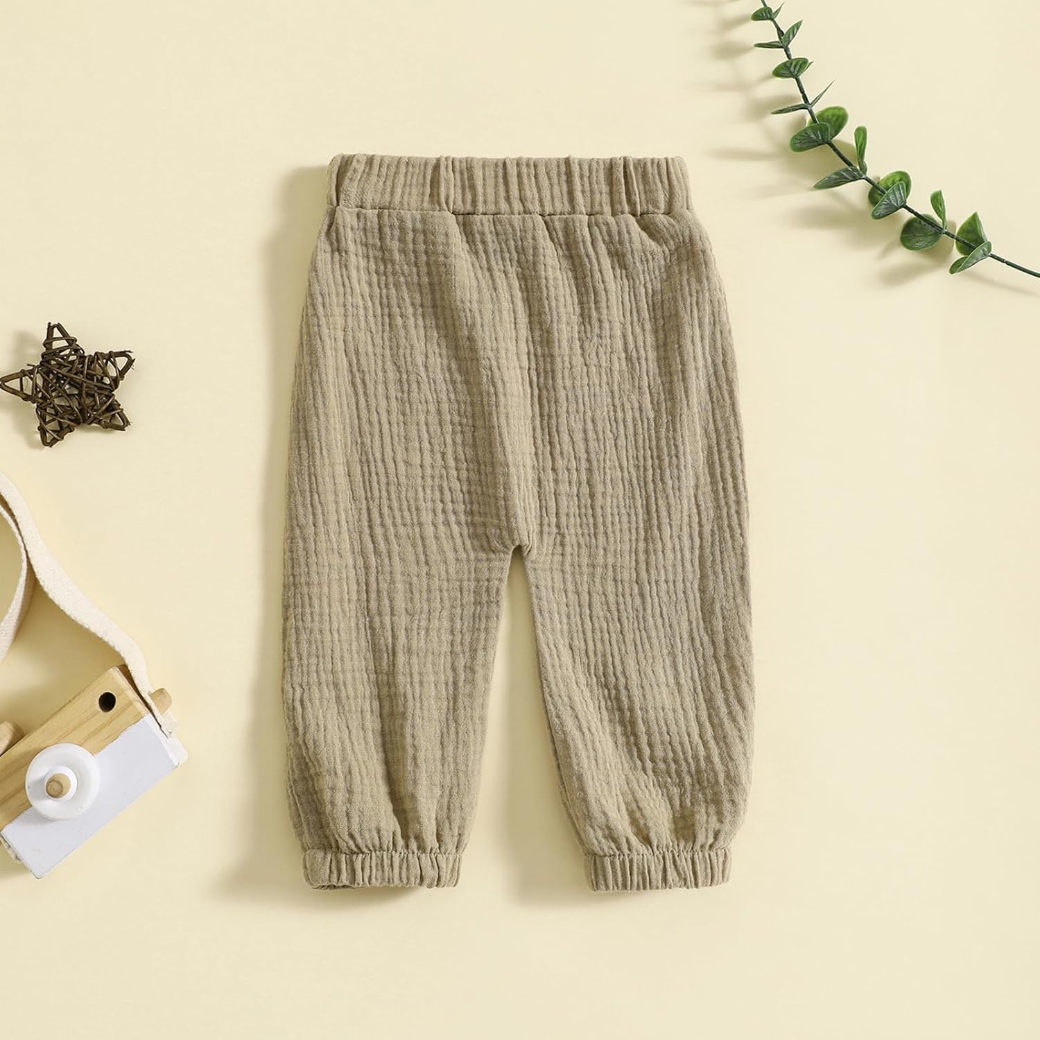 Pudcoco Toddler Cotton Pants
