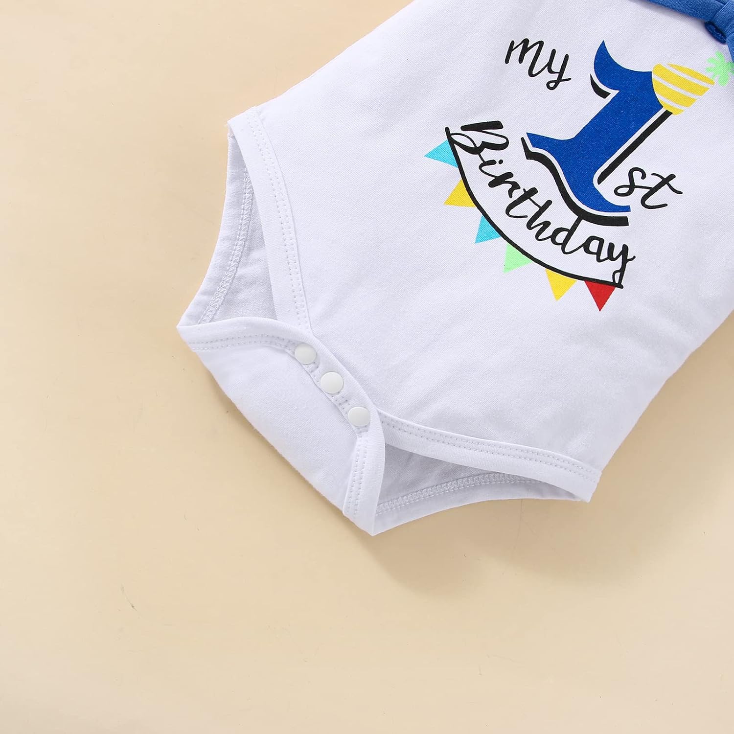 Amazing Baby Boy Dinosaur-themed First Birthday Outfit for Boys