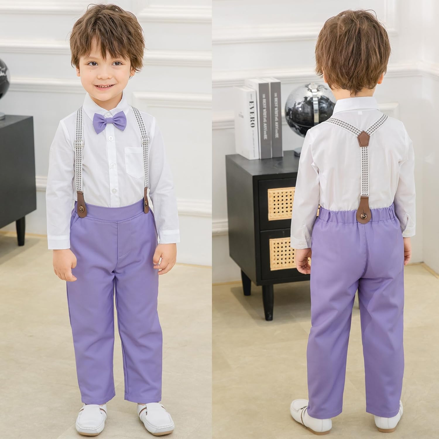 Comfortable Bow Tie Baby Boys Suit