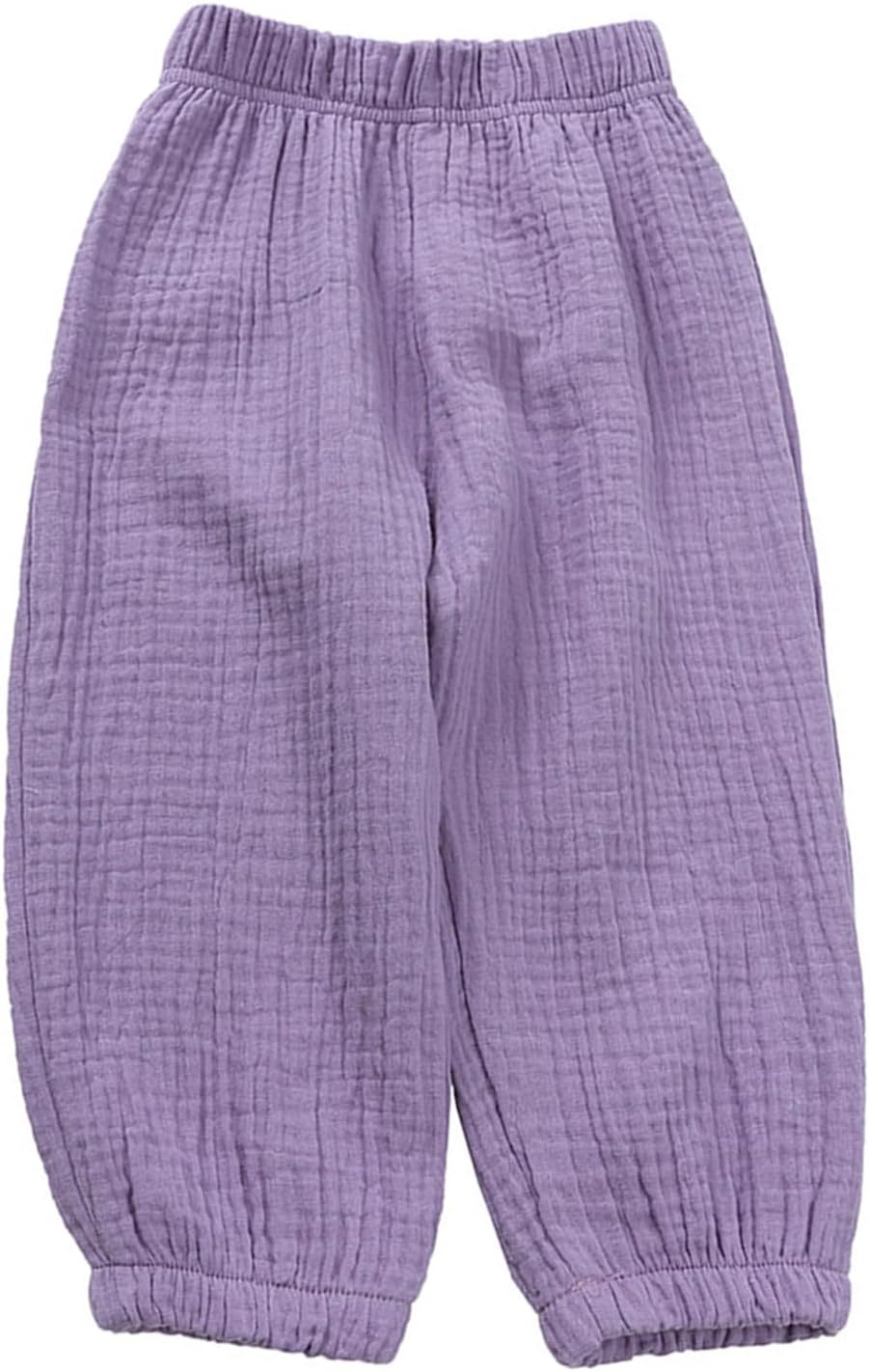 Easygou Toddler Casual FallSpring Break-In Harem Pants with Elastic Waist 1-8T
