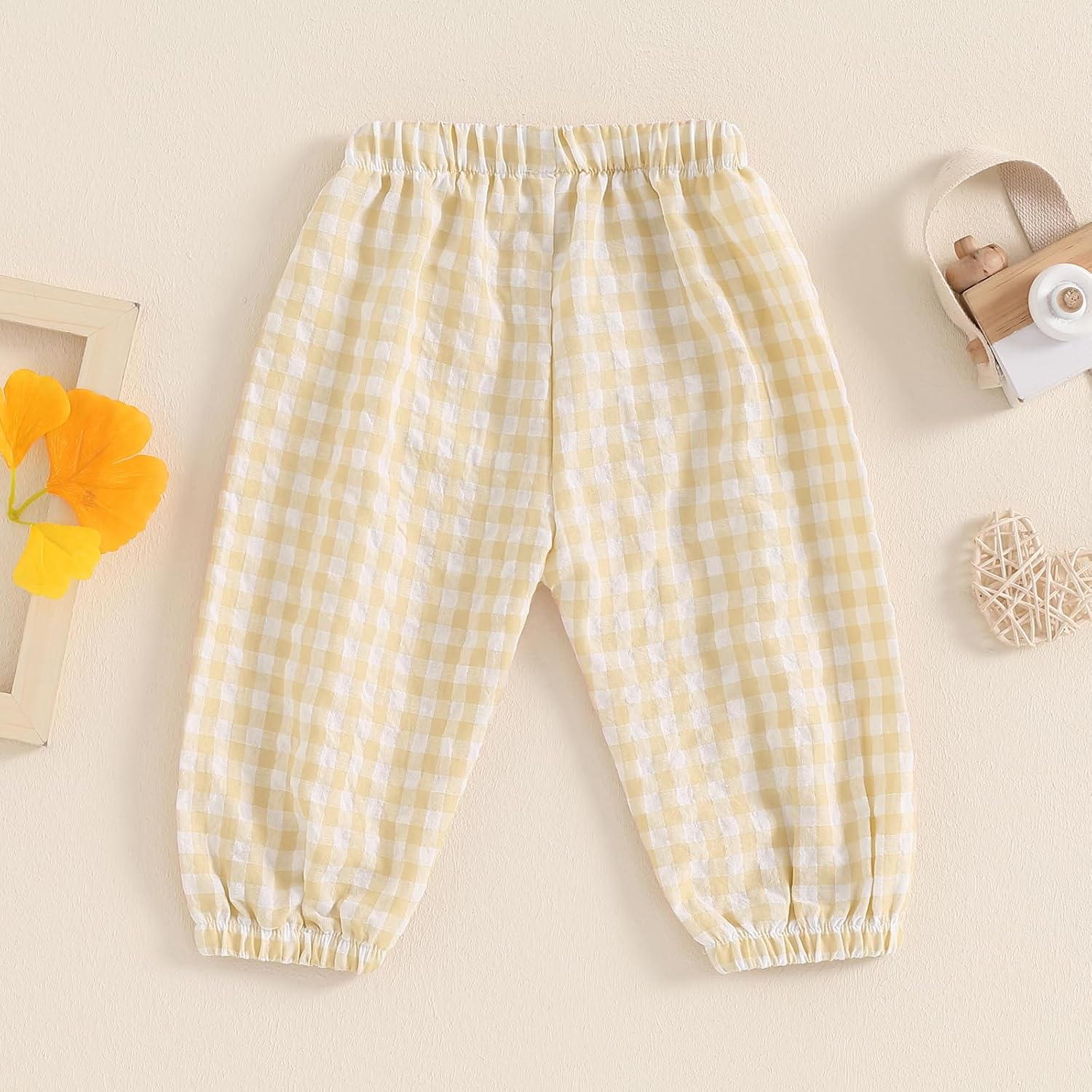 Karwuiio Toddler Plaid Long Pants for Kids