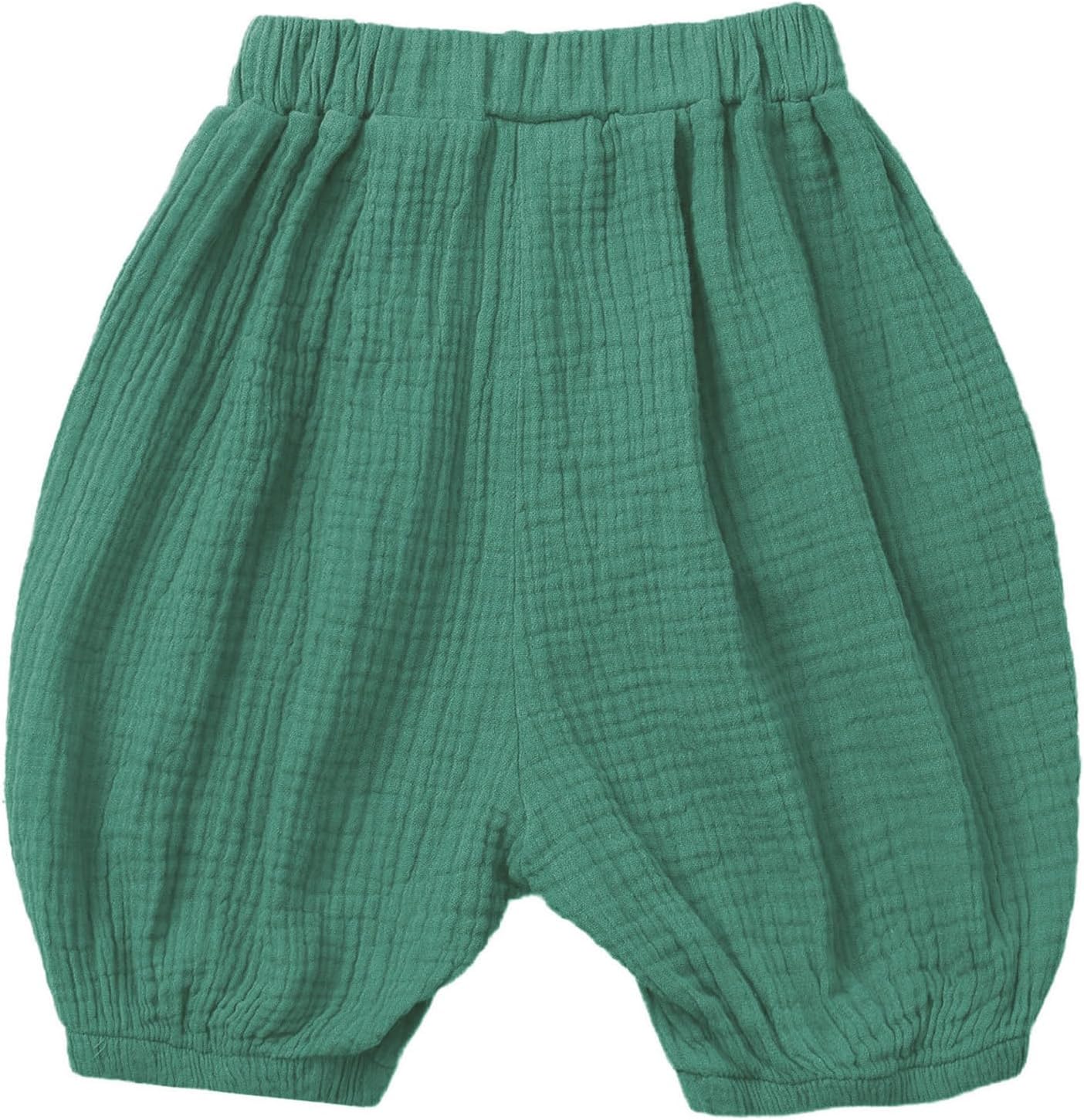 Cotton Linen Bloomers for Kids Soft Stretchy