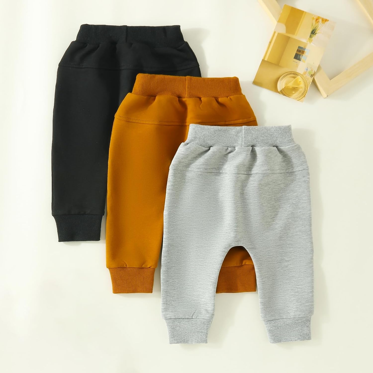 Santiki - Three-Piece Toddler Pants Set for Boys Winter Comfort Style