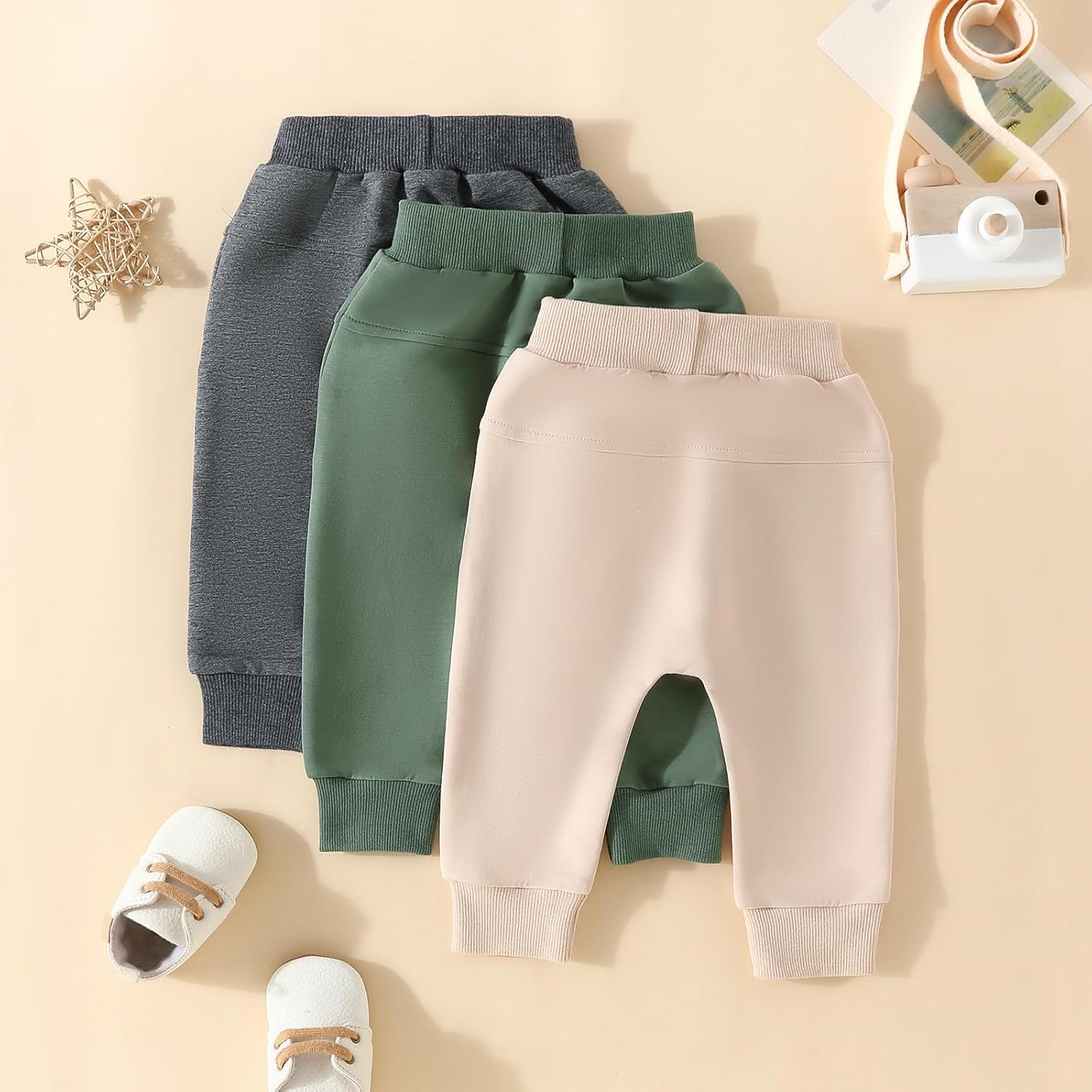 Perfect Fall Pants for Boys 3-Pack Soft Comfy and Functional
