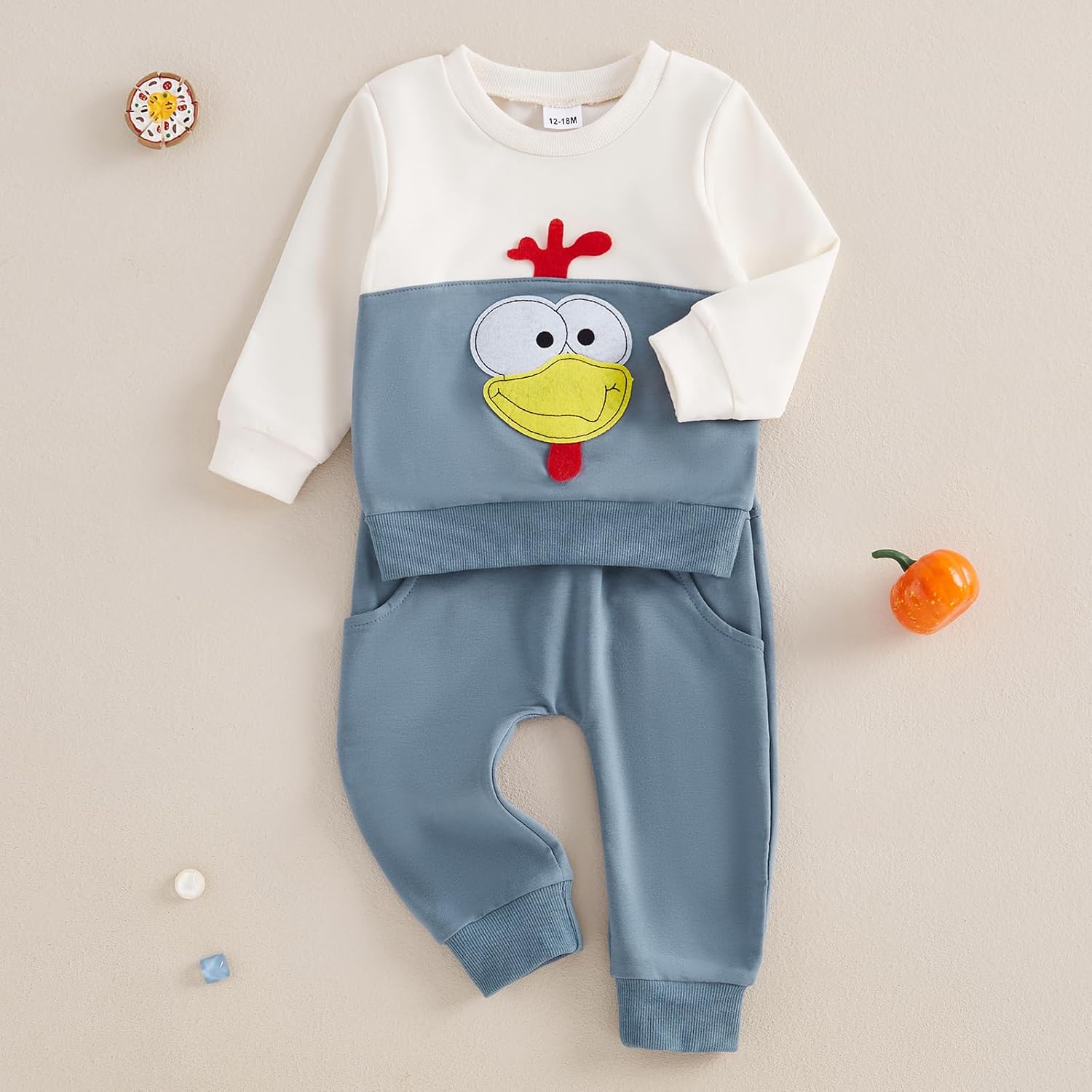Amnnchya Toddler Thanksgiving outfits set