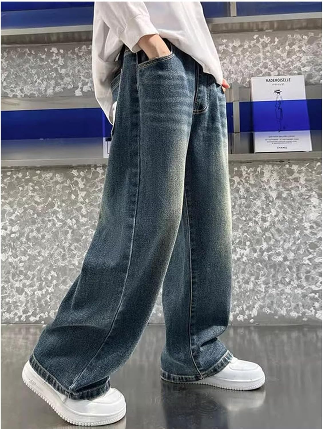 Hfolob - Jean Pants for Kids Boys