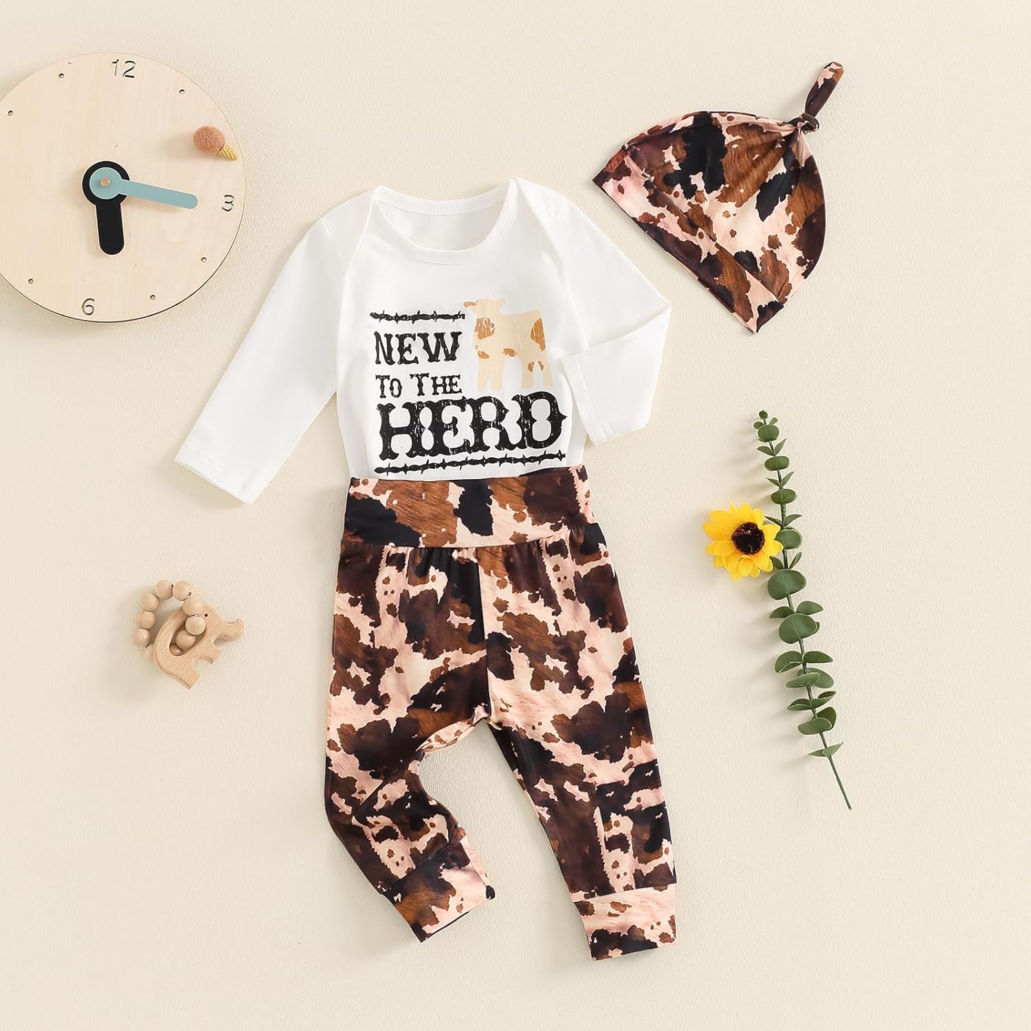 Newborn Baby Boy Preemie Outfit Romper Pants Hat