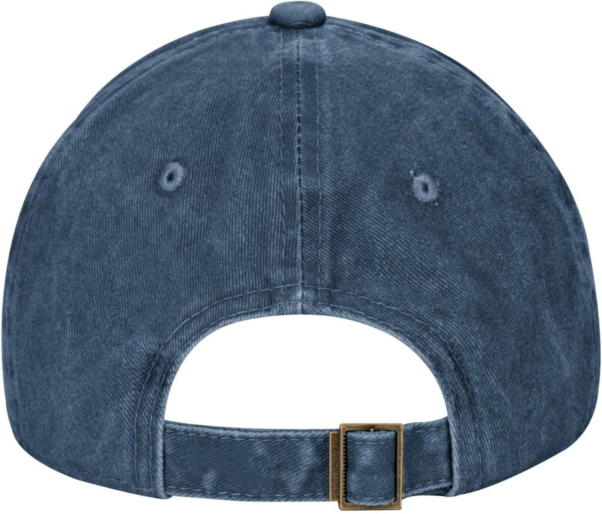 Adjustable Baby Hat Distressed Denim