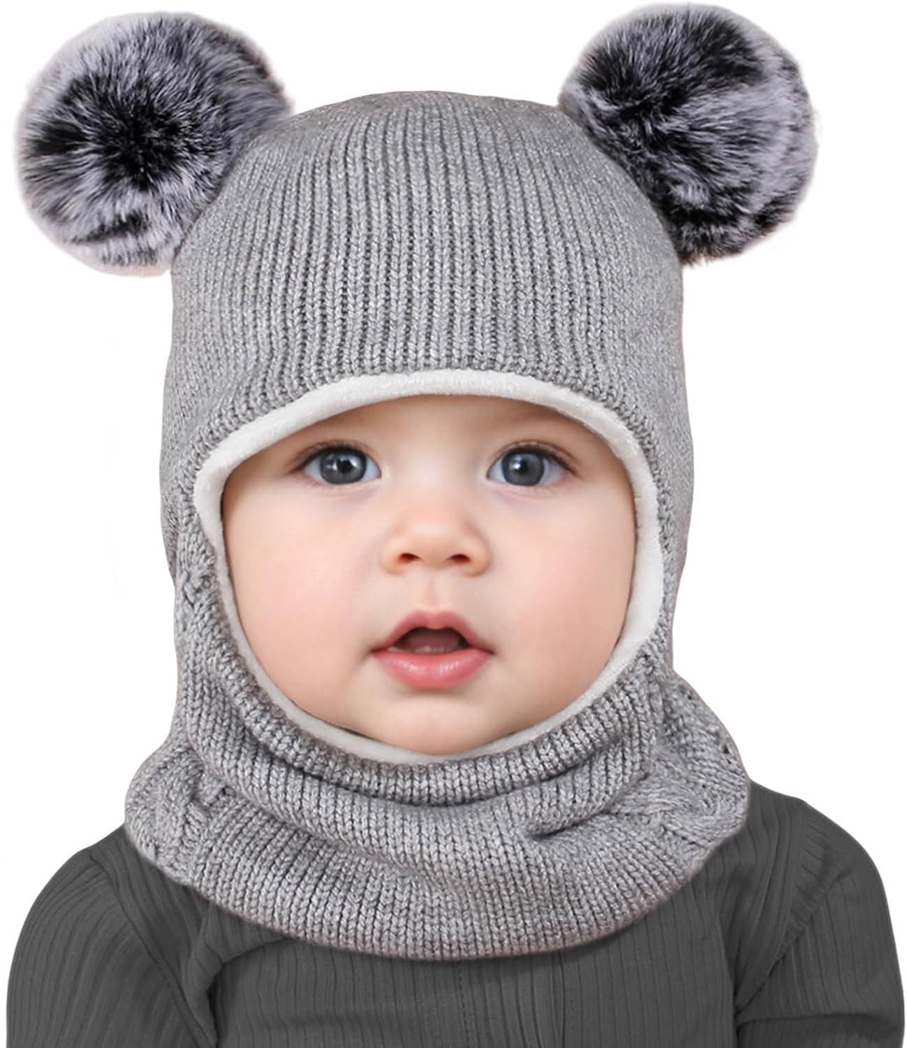 Baby Winter Knitting Bear
