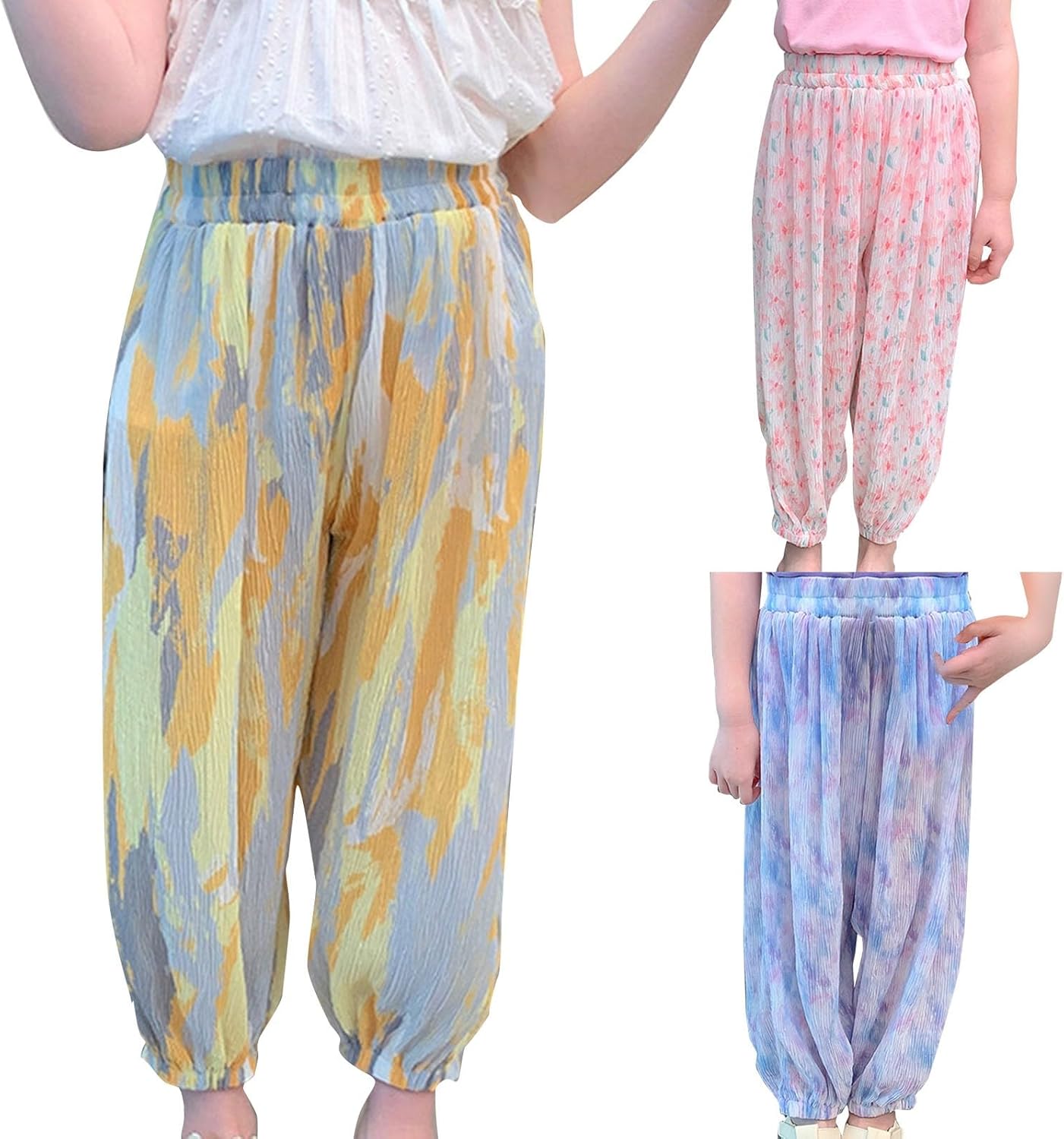 Super soft Tie Dye Toddler Boys and Girls Harem Pants