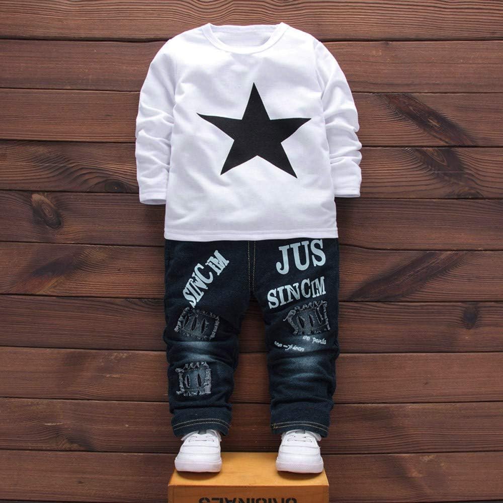 3-Piece Complete Denim Jacket for Boys Fall Winter Style