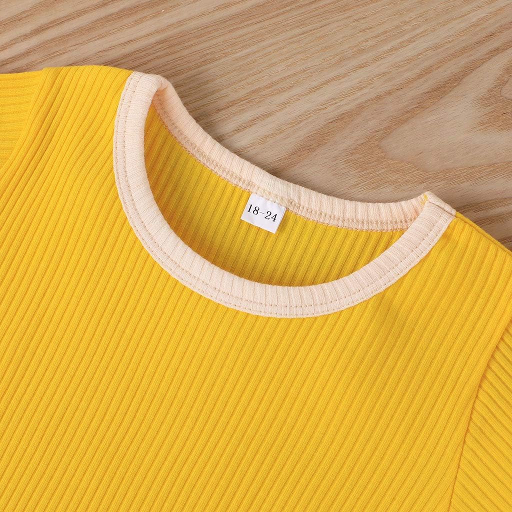 Sleek Adorable Toddler Summer Outfit Set for Boys Girls