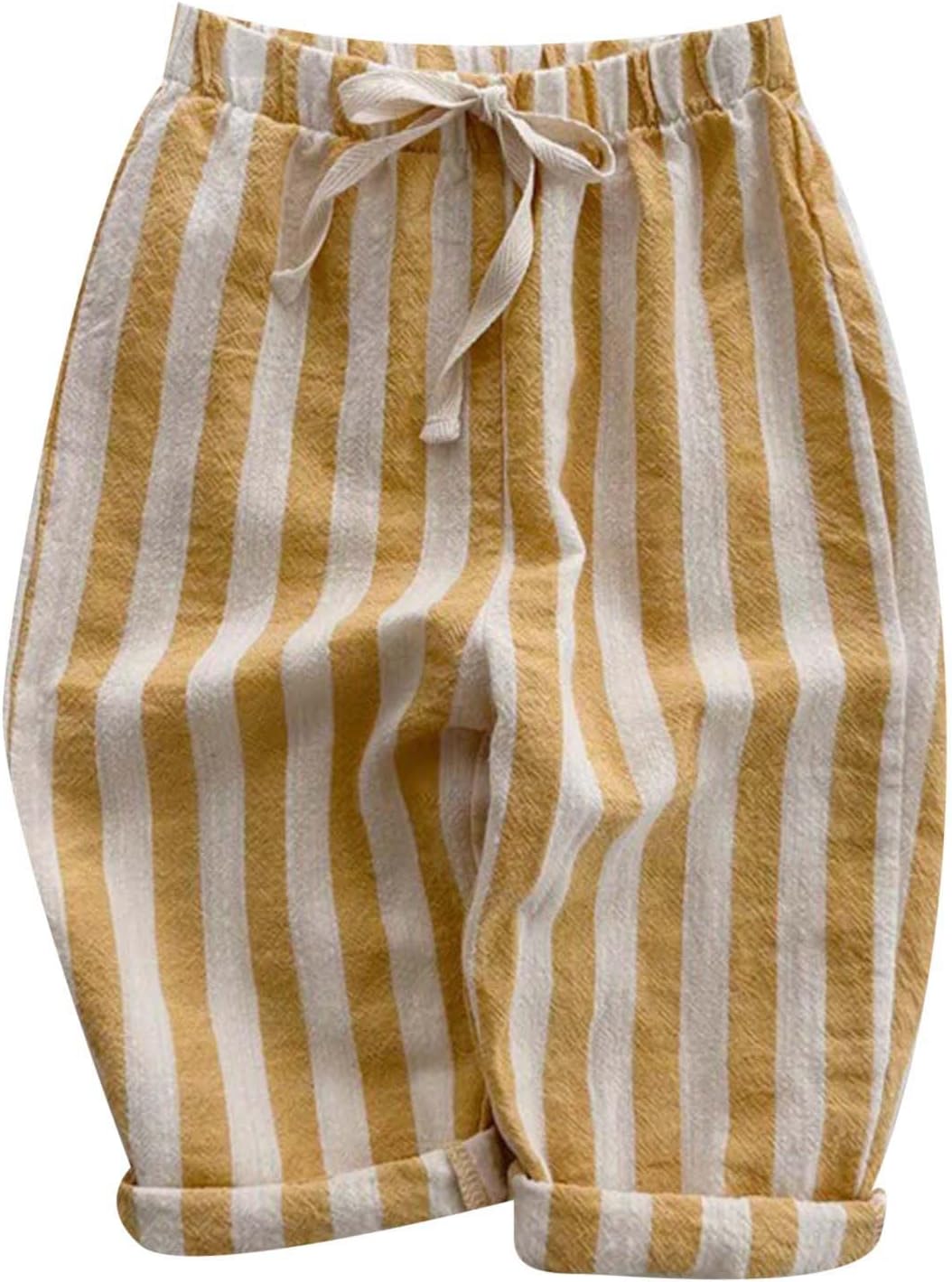 Boys Cotton Linen Harem Bloomers for Toddler