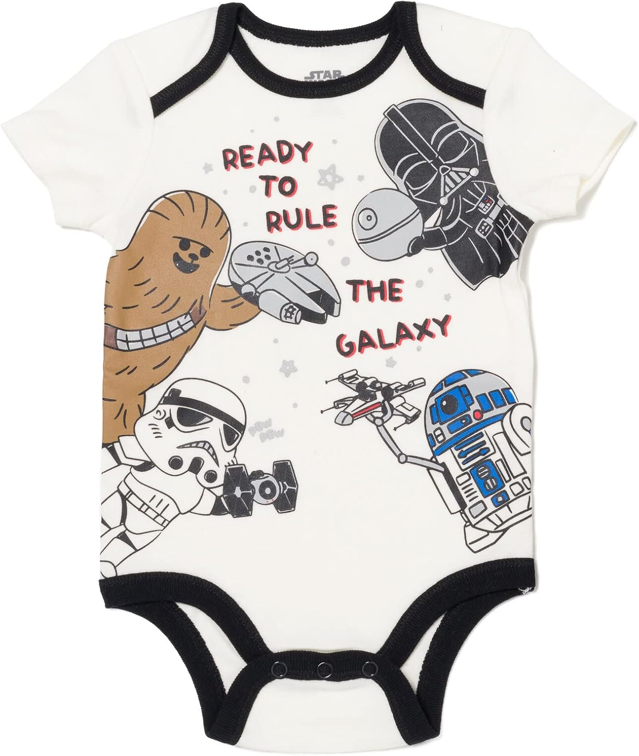 Star Wars Star Wars PatternMillennium Falcon Chewbacca Darth Vader Outfit Set