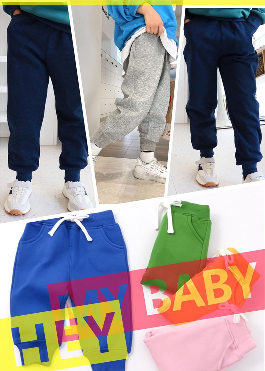 Snug Fit Winter Joggers for Toddler Essentials