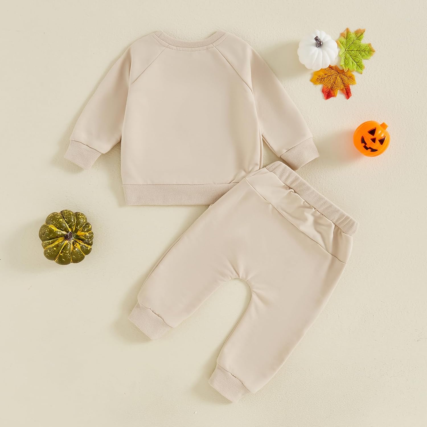 Amnnchya Toddler Halloween Pumpkin Sweatshirt Pants