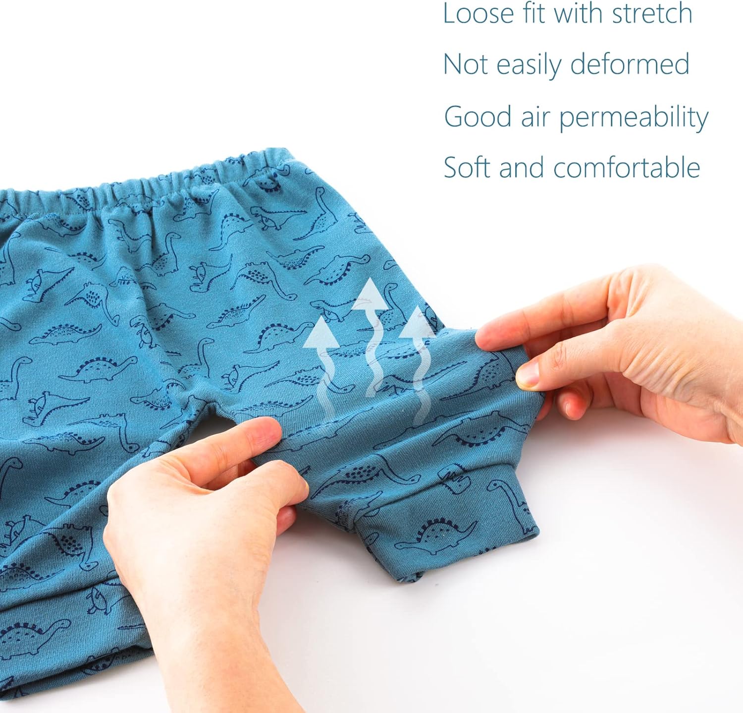 Hakochia Baby Jogger Pants Soft Stretchy 100 Cotton