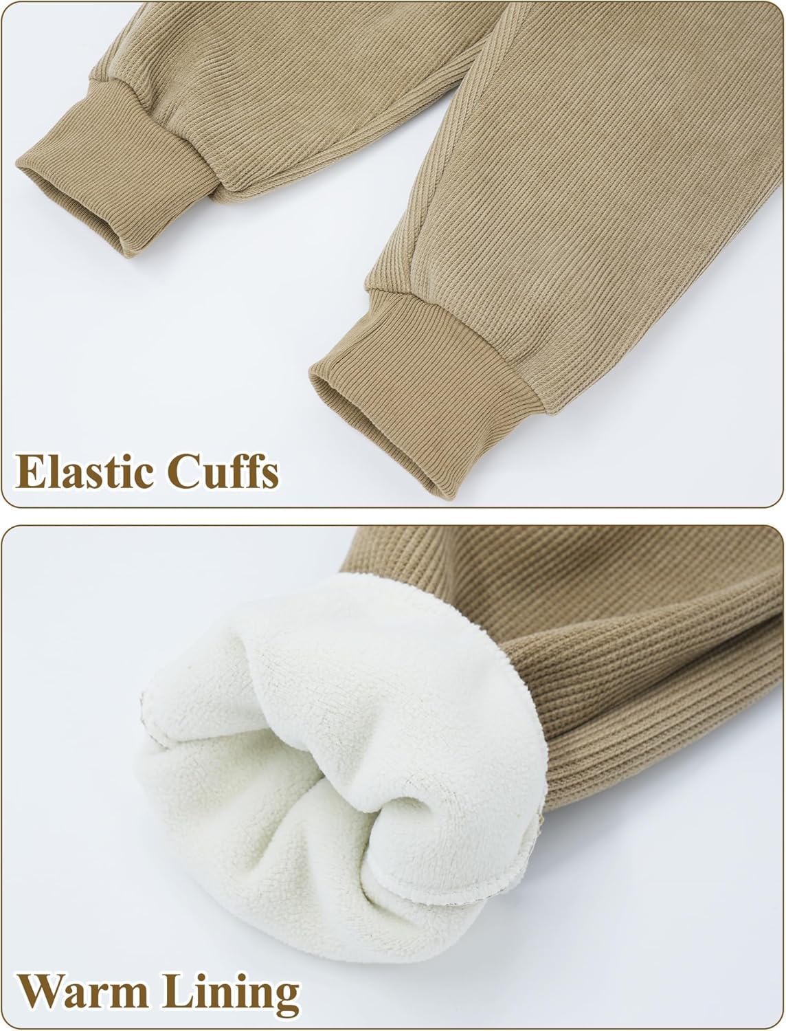 Winter Jogger Pants for Kids Soft Warm and Stylish by Happy Cherry