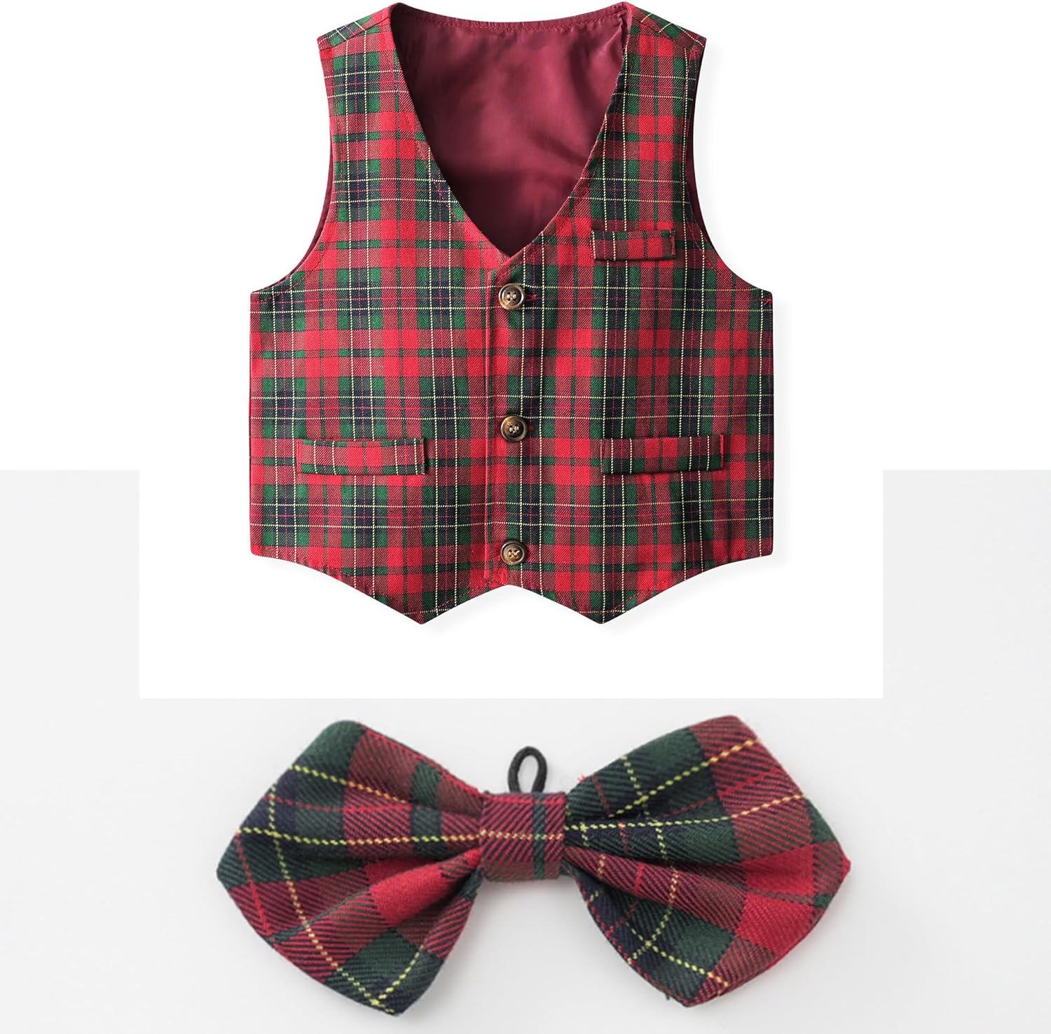 Kimocat Baby Boys Bowtie Suit Set Blue