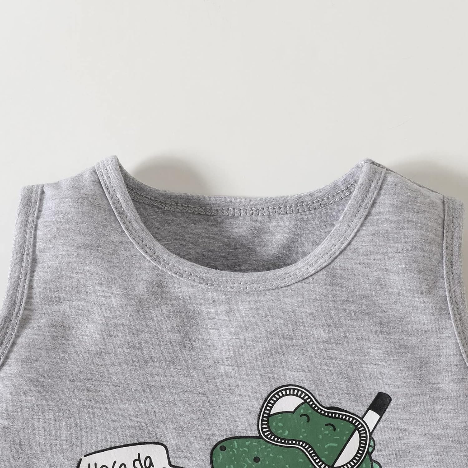 Adorable Summer Outfit for Babies Dinosaur Vest More