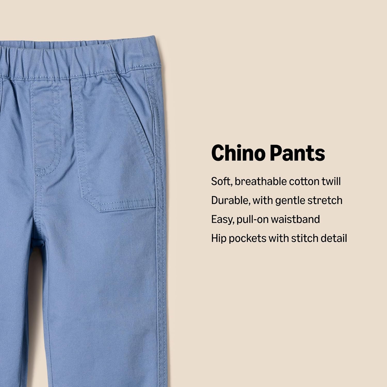 Sofia Grainge x Amazon Essentials Toddler Stretch Chino